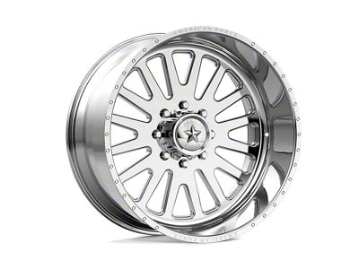 American Force F20 Atom SS Polished 6-Lug Wheel; 22x12; -40mm Offset (23-26 Canyon)