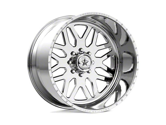 American Force B02 Trax SS Polished 6-Lug Wheel; 22x14; -73mm Offset (19-24 RAM 1500)