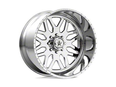 American Force B02 Trax SS Polished 6-Lug Wheel; 22x14; -73mm Offset (21-25 Yukon)