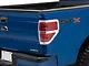American Modified Tail Lights; Chrome Housing; Red Lens (09-14 F-150 Styleside)