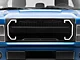 American Modified Raptor Style Mesh Upper Replacement Grille with DRL and Turn Signal Lights; Matte Black (09-14 F-150, Excluding Raptor)