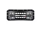 American Modified Armor Upper Replacement Grille with LED Off-Road Lights; Black (11-16 F-350 Super Duty)