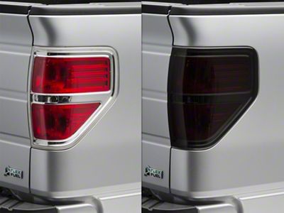 SEC10 Tail Light Tint; Smoked (09-14 F-150)