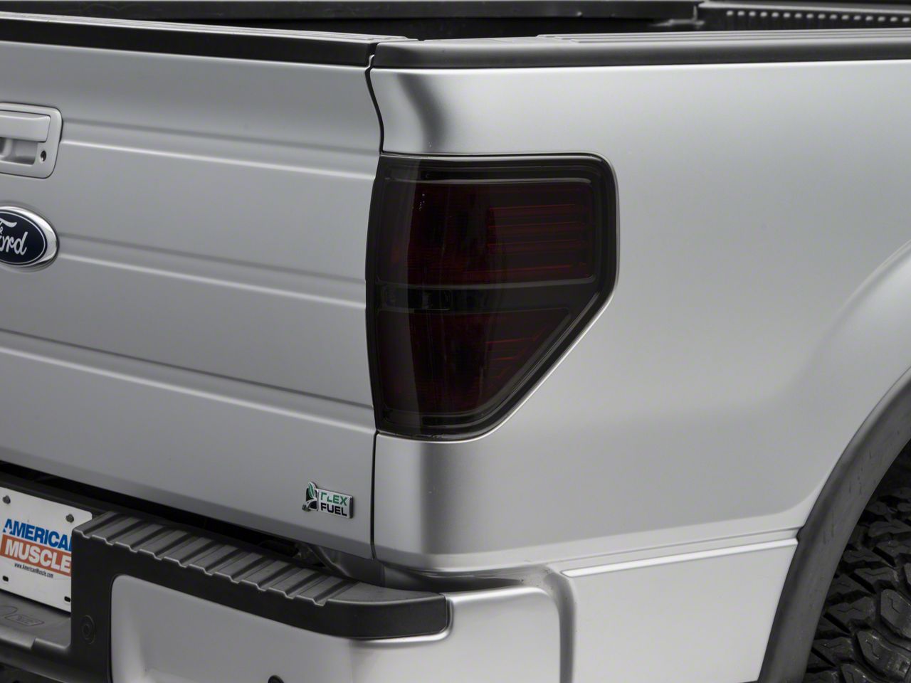 Pre-Cut Vinyl Smoked Tail Light Tint Covers For 2004-2008 Ford F-150 Styleside