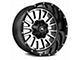 American Off-Road Wheels A105 Gloss Black Machined 6-Lug Wheel; 20x12; -44mm Offset (07-14 Tahoe)