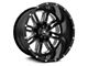 American Off-Road Wheels A106 Gloss Black Milled 6-Lug Wheel; 20x10; -24mm Offset (07-14 Tahoe)