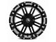 American Off-Road Wheels A106 Gloss Black Milled 6-Lug Wheel; 20x12; -44mm Offset (07-14 Tahoe)
