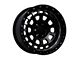 American Outlaw Wheels Maverick Satin Black 6-Lug Wheel; 17x8.5; -10mm Offset (07-13 Sierra 1500)