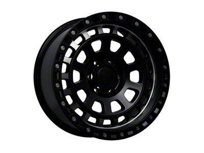American Outlaw Wheels Maverick Satin Black 6-Lug Wheel; 20x9; -10mm Offset (19-24 RAM 1500)