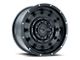 American Outlaw Wheels Dusty Road Satin Black 6-Lug Wheel; 17x8.5; 0mm Offset (21-24 Tahoe)
