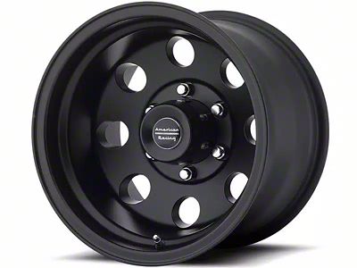 American Racing AR172 Baja Satin Black 8-Lug Wheel; 17x9; -12mm Offset (03-09 RAM 2500)