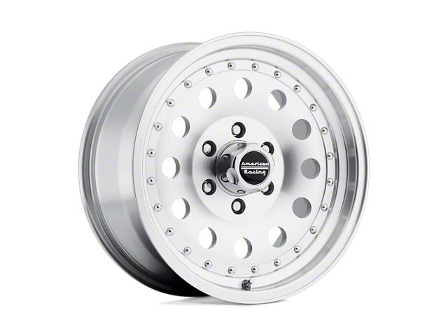 American Racing Outlaw II Machined 8-Lug Wheel; 17x8; 18mm Offset (03-09 RAM 2500)