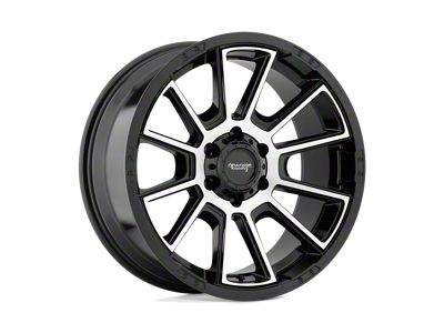 American Racing Intake Gloss Black Machined 6-Lug Wheel; 17x8.5; 18mm Offset (04-08 F-150)