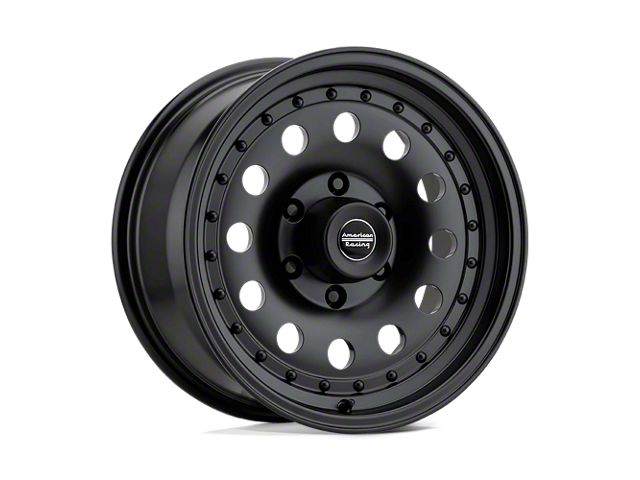 American Racing Outlaw II Satin Black 6-Lug Wheel; 17x8; 18mm Offset (04-08 F-150)