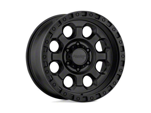 American Racing AR201 Cast Iron Black 6-Lug Wheel; 18x9; 40mm Offset (07-13 Sierra 1500)
