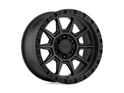 American Racing AR202 Cast Iron Black 6-Lug Wheel; 18x9; 0mm Offset (07-13 Sierra 1500)