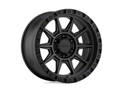 American Racing AR202 Cast Iron Black 6-Lug Wheel; 18x9; 0mm Offset (07-13 Silverado 1500)