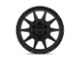 American Racing AR202 Cast Iron Black 6-Lug Wheel; 18x9; 0mm Offset (07-13 Silverado 1500)
