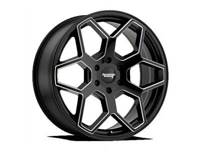 American Racing AR916 Gloss Black Milled 6-Lug Wheel; 20x8.5; 35mm Offset (07-14 Tahoe)