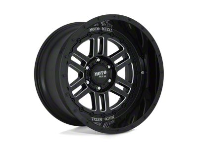 American Racing Yukon Cast Iron Black 8-Lug Wheel; 18x8.5; 15mm Offset (10-18 RAM 3500 SRW)