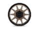 American Racing AR202 Matte Bronze with Black Lip 6-Lug Wheel; 18x9; 0mm Offset (14-18 Sierra 1500)