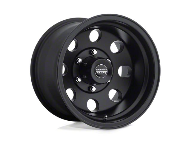 American Racing Baja Satin Black 6-Lug Wheel; 17x9; -12mm Offset (14-18 Sierra 1500)