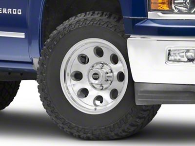American Racing Baja Polished 6-Lug Wheel; 17x9; -12mm Offset (14-18 Silverado 1500)