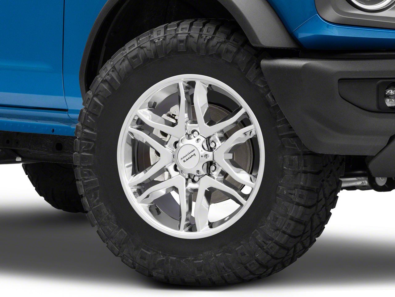 American Racing Mainline Chrome 6-Lug Wheel; 18×8.5; 30mm Offset (15-20 F-150)