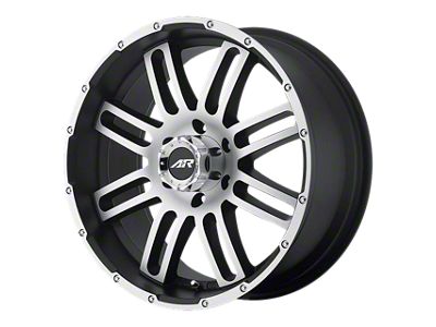 American Racing AR901 Satin Black Machined 6-Lug Wheel; 20x9; 20mm Offset (15-20 Yukon)