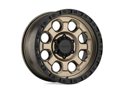 American Racing AR201 Matte Bronze with Black Lip 6-Lug Wheel; 16x8; 0mm Offset (19-23 Ranger)