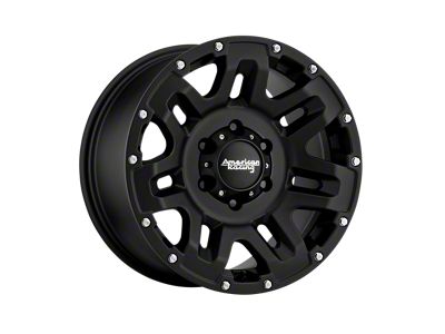 American Racing Yukon Cast Iron Black 6-Lug Wheel; 18x8.5; 15mm Offset (99-06 Sierra 1500)