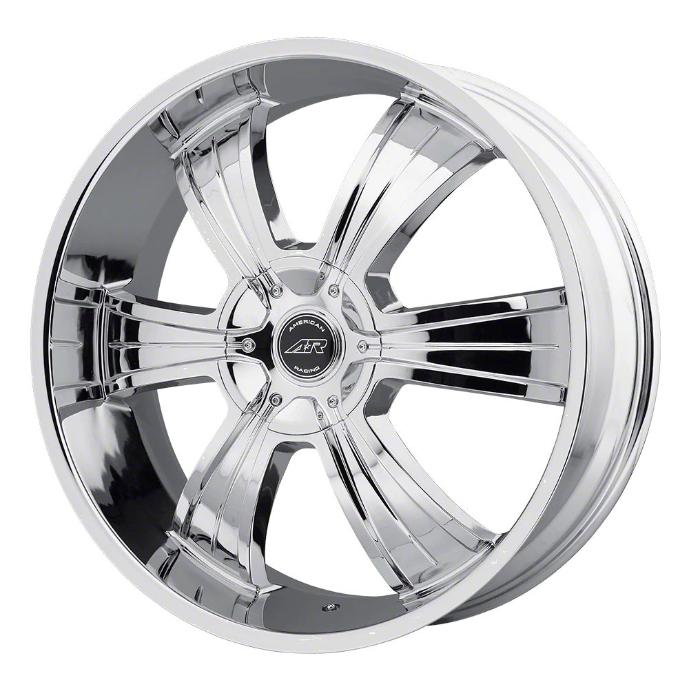 American Racing Silverado 1500 AR894 Chrome 6-Lug Wheel; 18x8; 35mm ...