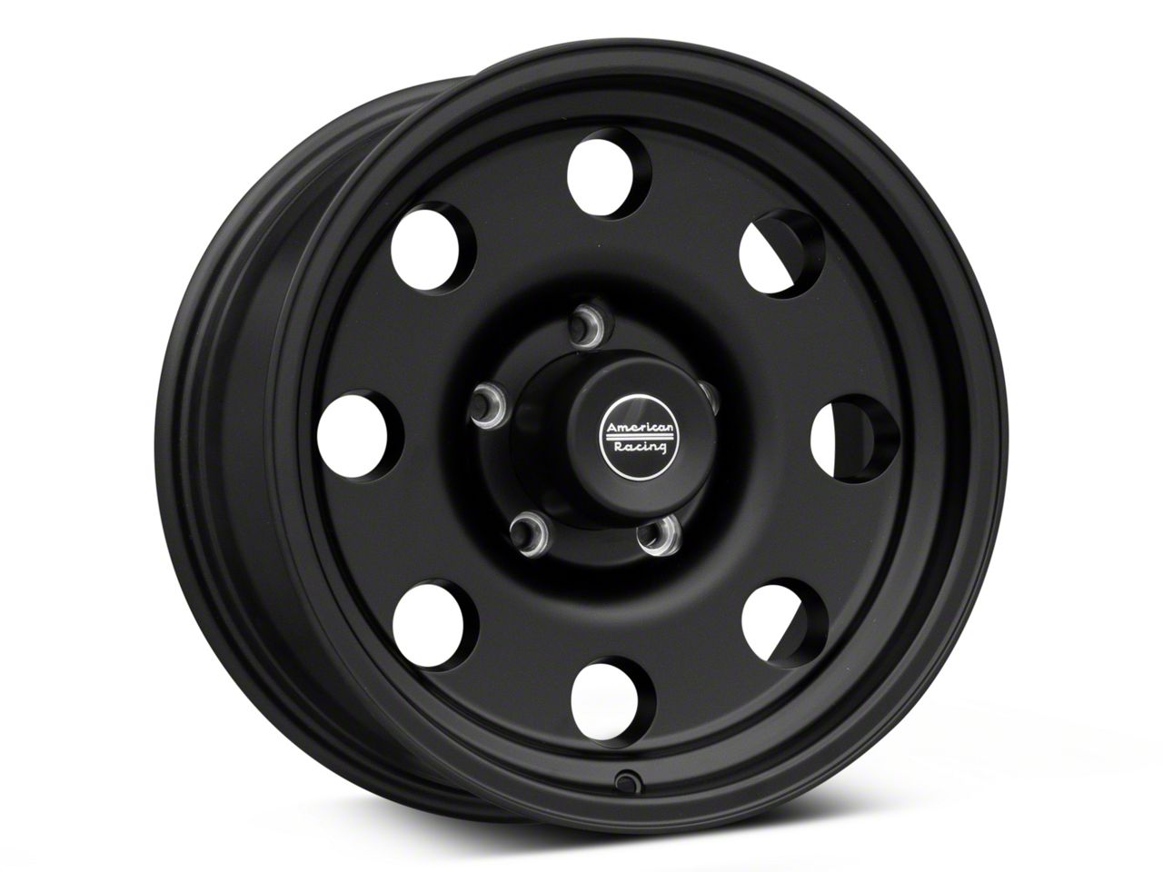 American Racing RAM 1500 AR172 Baja Satin Black 5-Lug Wheel; 17x9 ...