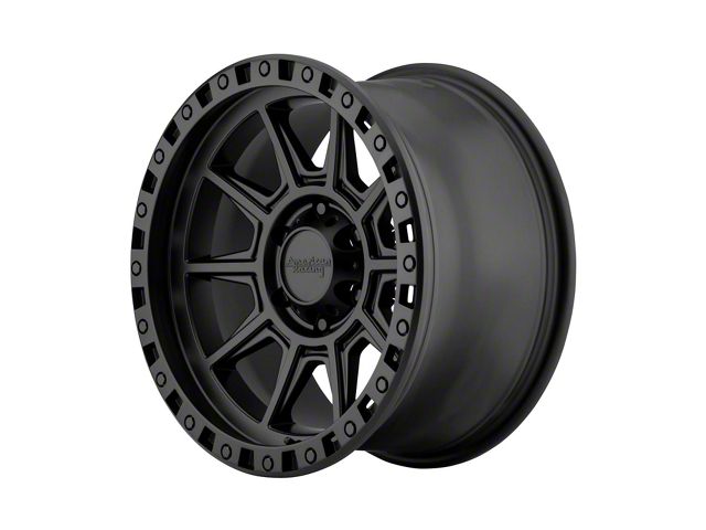 American Racing AR201 Cast Iron Black 5-Lug Wheel;16x8; 0mm Offset (09-18 RAM 1500)