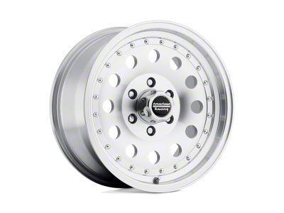 American Racing AR62 Outlaw II Machined 6-Lug Wheel; 17x8; 0mm Offset (23-25 Canyon)