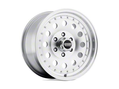 American Racing AR62 Outlaw II Machined 6-Lug Wheel; 17x8; 0mm Offset (23-24 Canyon)