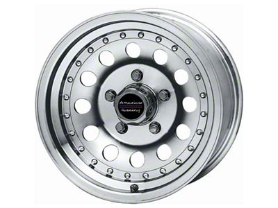 American Racing AR62 Outlaw II Machined 6-Lug Wheel; 17x8; 30mm Offset (23-25 Canyon)