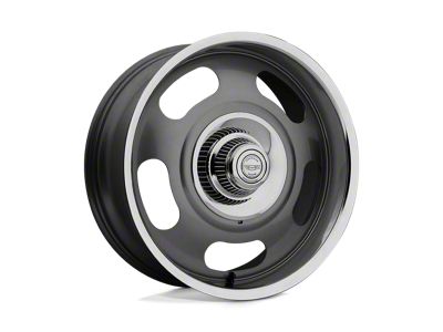 American Racing VN506 Mag Gray Center Polished Lip 6-Lug Wheel; 20x9.5; 0mm Offset (23-25 Canyon)