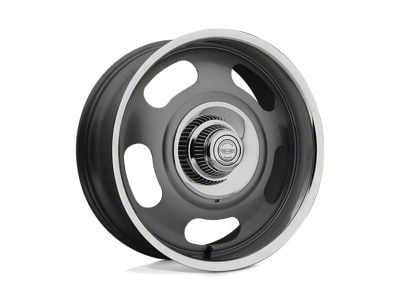 American Racing VN506 Mag Gray Center with Polished Lip 6-Lug Wheel; 20x9.5; 0mm Offset (23-25 Canyon)