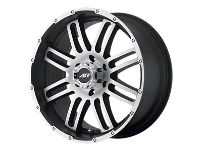 American Racing AR901 Satin Black Machined 6-Lug Wheel; 20x9; 20mm Offset (23-25 Canyon)