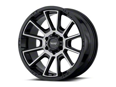 American Racing Intake Gloss Black Machined 6-Lug Wheel; 20x9; 0mm Offset (23-25 Canyon)
