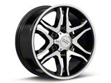 American Racing Mainline Gloss Black Machined 6-Lug Wheel; 17x8; 25mm Offset (23-25 Colorado)
