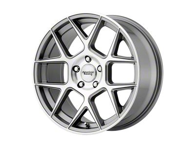 American Racing Apex Gunmetal Machined 5-Lug Wheel; 20x10; 40mm Offset (87-90 Dakota)