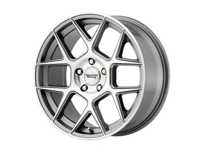 American Racing Apex Gunmetal Machined 5-Lug Wheel; 18x8.5; 40mm Offset (87-90 Dakota)