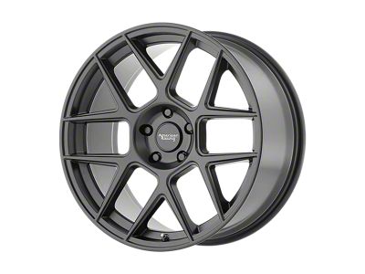 American Racing Apex Satin Black 5-Lug Wheel; 20x8.5; 38mm Offset (87-90 Dakota)