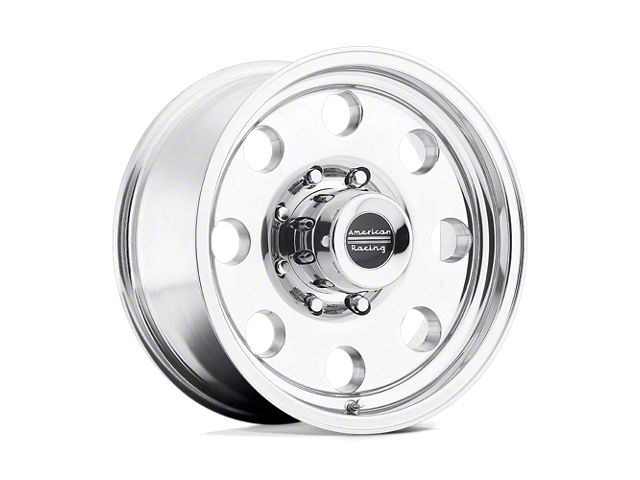 American Racing Baja Polished 5-Lug Wheel; 15x8; -19mm Offset (87-90 Dakota)