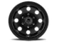 American Racing Baja Satin Black 6-Lug Wheel; 15x8; 20mm Offset (97-04 Dakota)
