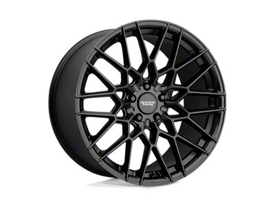 American Racing Barrage Satin Black 5-Lug Wheel; 20x10.5; 45mm Offset (87-90 Dakota)