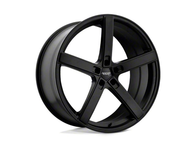 American Racing Blockhead Satin Black 5-Lug Wheel; 19x10; 45mm Offset (87-90 Dakota)