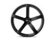 American Racing Blockhead Satin Black 5-Lug Wheel; 19x10; 45mm Offset (87-90 Dakota)
